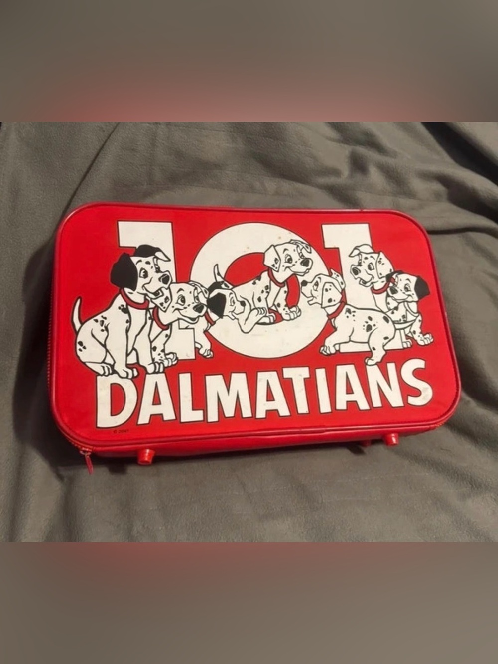 Red Dalmatians Graphic Travel Case vintage